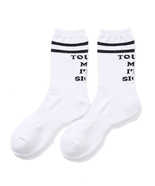 NUMBER (N)INE(ナンバーナイン)の「T.M.I.S_LINE SOCKS(ソックス/靴下・メンズ・ホワイト・FREE)」の3枚目の写真