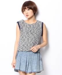 CIAOPANIC | 【Ciaopanic】　ツイードジャージーP/O(Tシャツ/カットソー)