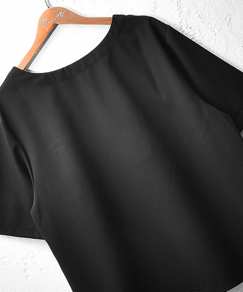 MinoriTY(マイノリティ)の「ストライプ半袖プルオーバー ビッグシルエット(シャツ/ブラウス・メンズ・ホワイト系その他/ブラック系その他/ブルー系その他・M/L)」の13枚目の写真