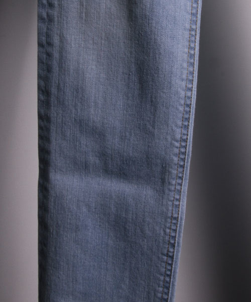 FACTOTUM（ファクトタム）の「【オンライン限定セール対象品】FACTOTUM × MAGINE AMERICAN RAG CIE Limited edition スーパースリムブリーチデニムパンツ∴（デニムパンツ・メンズ・ライトインディゴブルー・30/29/31/28）」の22枚目の写真