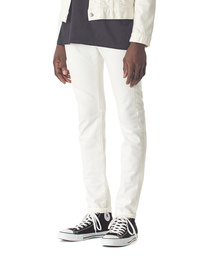 DAILY STANDARD by SANDINISTA（デイリースタンダードバイサンディニスタ）の「B.C. White Stretch Denim Pants - Skinny / ホワイトストレッチデニムパンツ - スキニー（デニムパンツ・メンズ）」