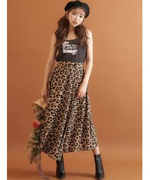 Darich | レオパードラップロングSK(スカート)