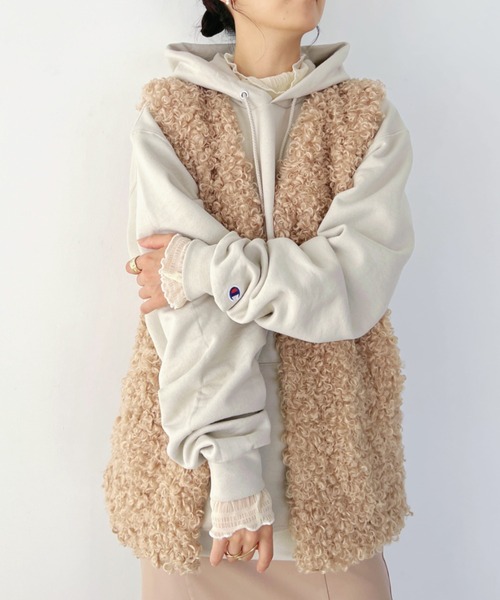 Champion(チャンピオン)の「【Champion Authentic Hoodie】チャンピオン スウェット パーカー スーパー オーバーサイズ 展開多数 コットン 裏起毛 無地 フーディー 9.0オンス(パーカー・レディース・ホワイト/チャコールグレー/ブラック/ネイビー/杢グレー/ダークグリーン/マルーン/ベージュ/ピンクベージュ/グリーン/オレンジ/グレー系その他・M/L/S/XL)」の13枚目の写真