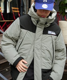 FIRST DOWN | 【FIRST DOWN/ファーストダウン】 パネルショートダウン ダウンジャケット(ダウンジャケット/コート)