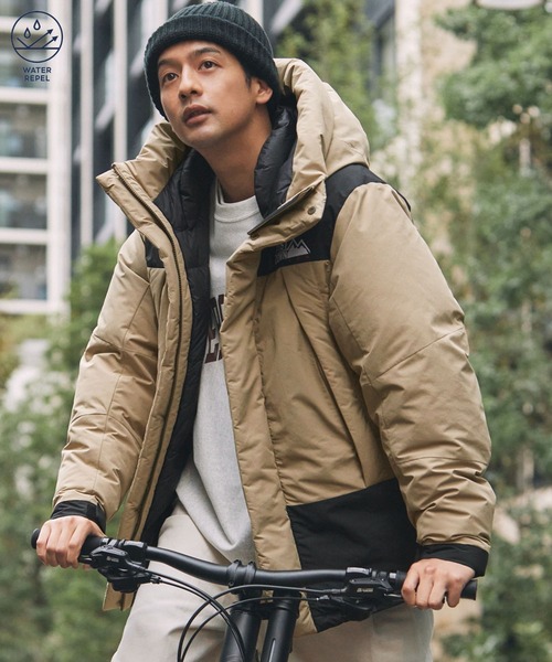 kenkenmamaさん限定　First Down ダウンジャケット S サイズ FIRST DOWN/ファーストダウン】 パネルショートダウン ダウン