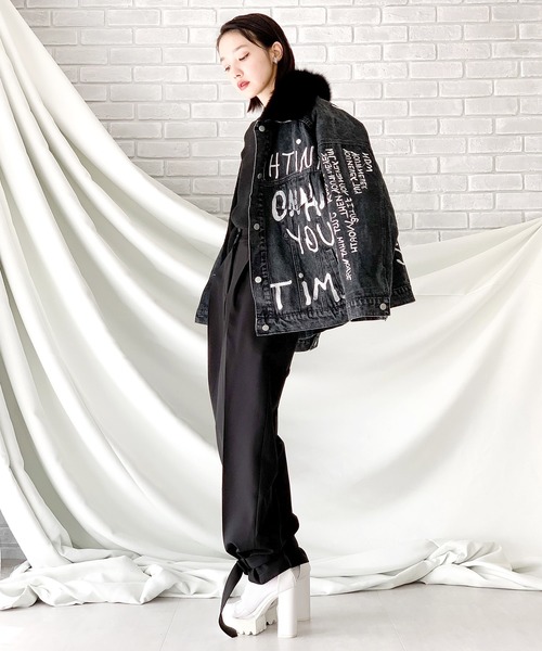 Narcissus（ナルシス）の「ネット限定【STIN#ME】メッセージECOファー