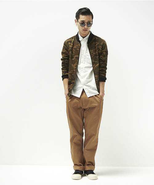 WEGO（ウィゴー）の「WEGO/レギュラーチノパンツ（チノパンツ・メンズ・ブラック/ベージュ/ワイン・MEDIUM/LARGE）」の14枚目の写真