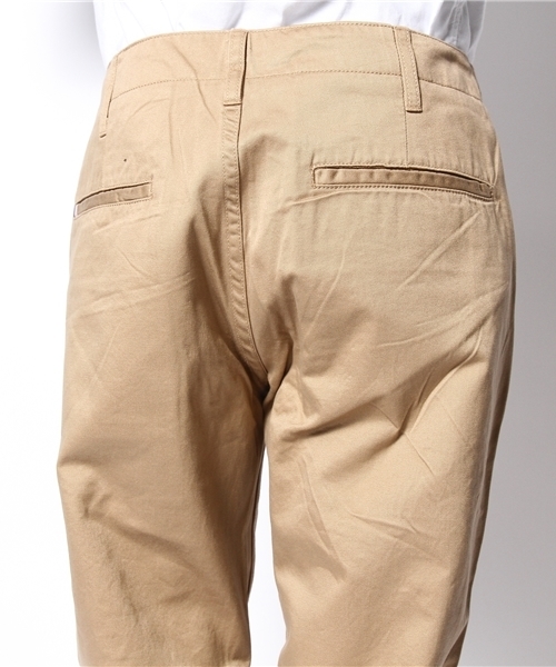 WEGO（ウィゴー）の「WEGO/レギュラーチノパンツ（チノパンツ・メンズ・ブラック/ベージュ/ワイン・MEDIUM/LARGE）」の9枚目の写真