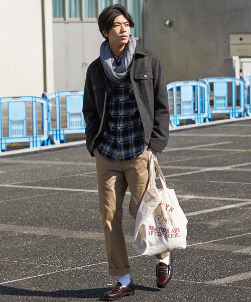 WEGO（ウィゴー）の「WEGO/レギュラーチノパンツ（チノパンツ・メンズ・ブラック/ベージュ/ワイン・MEDIUM/LARGE）」の19枚目の写真