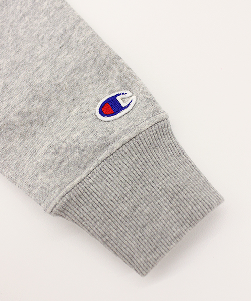 CIAOPANIC TYPY（チャオパニックティピー）の「Champion別注 プルパーカ【KIDS】（パーカー・キッズ・杢グレー/ネイビー・110/130/90/100/120）」の8枚目の写真