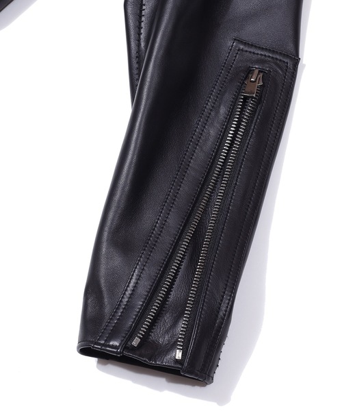 TMT（ティーエムティー）の「ITALIAN RAM LEATHER W-RIDERS
