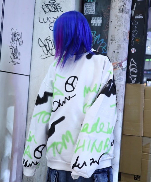rovtski(ロフトスキー)の「【ビッグシルエット】 T.S.TOVERSIZE SWEAT/オーバーサイズ スウェット(スウェット・レディース・ブラック系その他/ホワイト系その他/ホワイト系その他2/ブラック系その他2・FREE)」の17枚目の写真