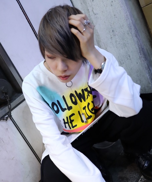 rovtski(ロフトスキー)の「【ビッグシルエット】 T.S.TOVERSIZE SWEAT/オーバーサイズ スウェット(スウェット・レディース・ブラック系その他/ホワイト系その他/ホワイト系その他2/ブラック系その他2・FREE)」の12枚目の写真