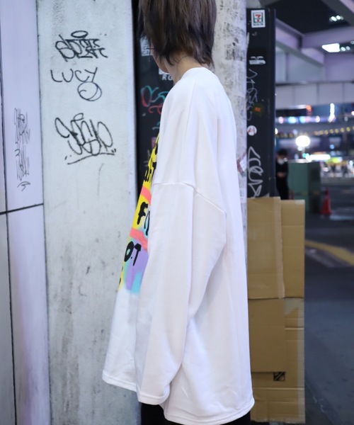 rovtski(ロフトスキー)の「【ビッグシルエット】 T.S.TOVERSIZE SWEAT/オーバーサイズ スウェット(スウェット・レディース・ブラック系その他/ホワイト系その他/ホワイト系その他2/ブラック系その他2・FREE)」の19枚目の写真