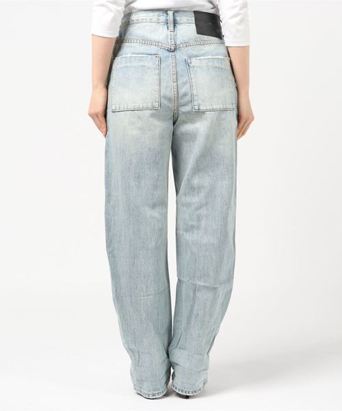 One Tea spoon（ワンティースプーン）の「ONETEASPOON SMITH LOW WAIST WIDE LEG JEAN (ワンティースプーン スミス ローウエスト ワイドレッグジーンズ)（デニムパンツ・レディース・ライトインディゴブルー・24/26）」の14枚目の写真