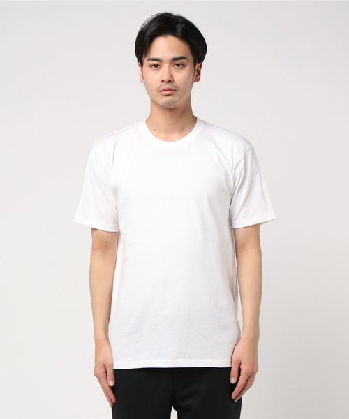 GLOSTER（グロスター）の「綿/麻 レイヤードニット インナーＴシャツ付き（ニット/セーター・メンズ・ライトグレー/ネイビー/カーキ/ブルー/ラベンダー・S/M/L/XL）」の15枚目の写真