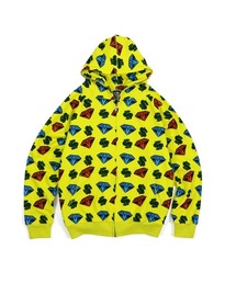 ★Billionaire Boys Club★ドッグ ニット ジップアップ フード Billionaire Boys Club(ビリオネアボーイズクラブ ) パーカー