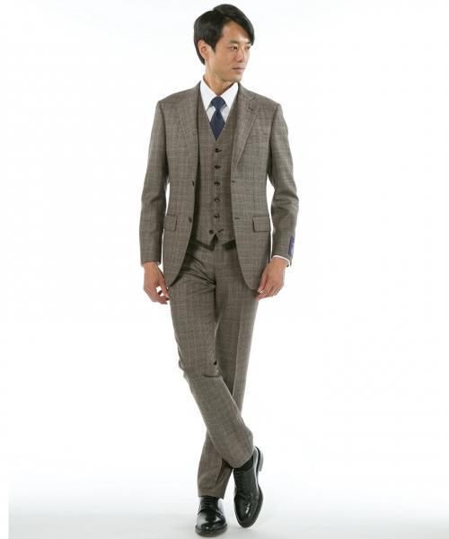 J.PRESS（ジェイプレス）の「DORMEUIL SPORTEX BLUE グレンチェック