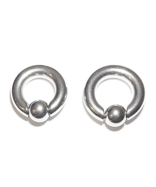 MORPH(モルフ)の「MORPH モルフ CBR ボディーピアス 2ゲージ 14mm~16mm(ピアス(片耳用)・メンズ・シルバー・14/16)」の3枚目の写真