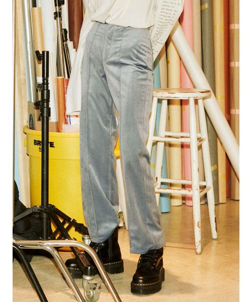 jouetie（ジュエティ）の「センターピンタックストレートパンツ（その他パンツ・レディース・ブラック/ブラウン/ブルー/その他1・MEDIUM）」の3枚目の写真