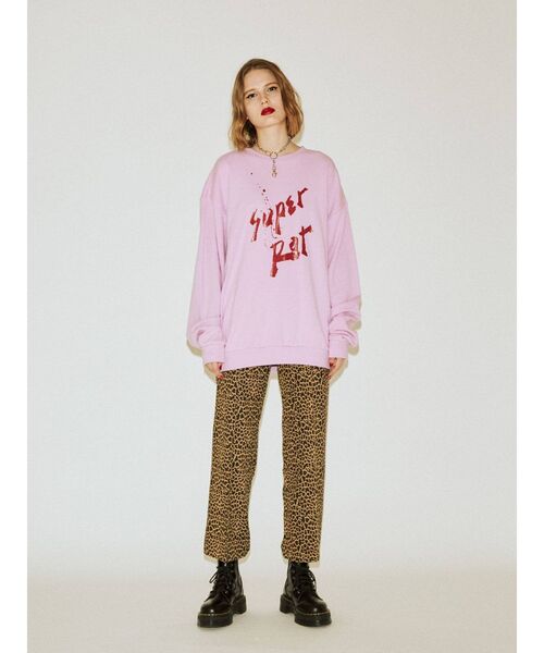 jouetie（ジュエティ）の「センターピンタックストレートパンツ（その他パンツ・レディース・ブラック/ブラウン/ブルー/その他1・MEDIUM）」の14枚目の写真