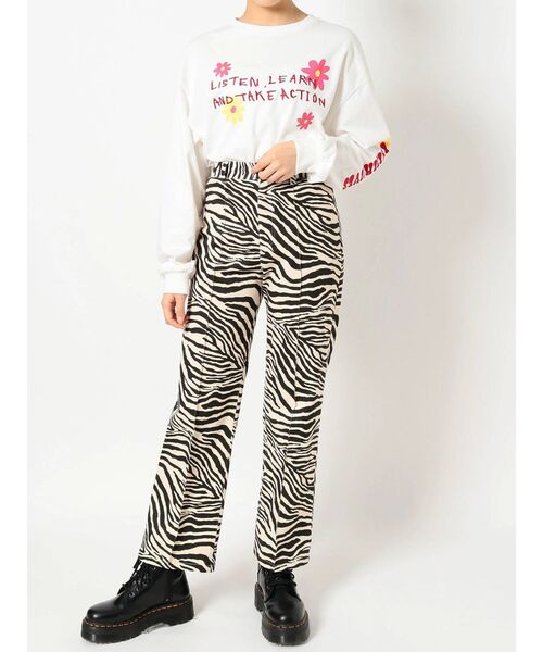 jouetie（ジュエティ）の「センターピンタックストレートパンツ（その他パンツ・レディース・ブラック/ブラウン/ブルー/その他1・MEDIUM）」の21枚目の写真