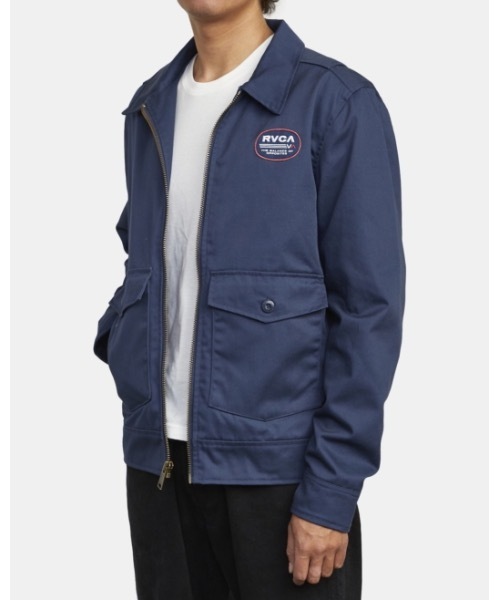 セール Rvca メンズ Service Jacket ジャケット 年秋冬モデル ルーカ ブルゾン ワーク アウター ブルゾン Rvca ルーカ のファッション通販 Zozotown