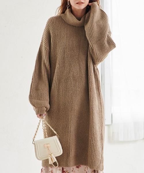 オフタートルオーバーニットワンピース ワンピース Ranan ラナン のファッション通販 Zozotown