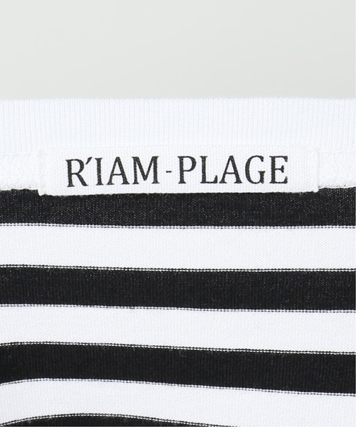 Plage - Plage 【R’IAM】FEMININE ボーダー Tシャツ4◆ plage（プラージュ）の「【R'IAM】FEMININE ボーダーTシャツ