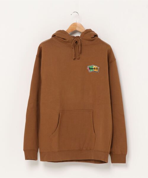 RiNc （リンク）の「【 FOSTEX GARMENTS / フォステックスガーメンツ 】 AEVIL LABELS PULLOVER HOODIE（パーカー・メンズ・ブラウン/ネイビー/グレー/チャコールグレー・L/M/S）」の3枚目の写真