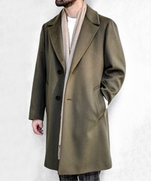 EDIFICE（エディフィス）の「Super120's モッサ ショールカラーコート