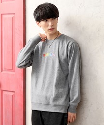 TopIsm（トップイズム）の「マルチプリント 裏起毛スウェット（スウェット・メンズ）」