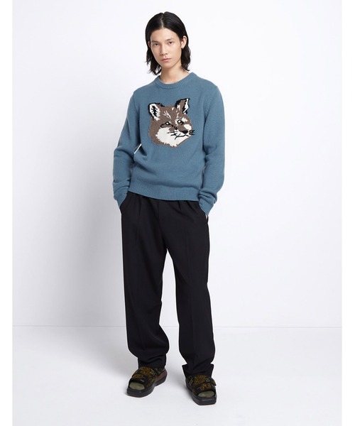 MAISON KITSUNE メゾンキツネ　ライトブルー 楽天市場】MAISON KITSUNE メゾンキツネ カーディガン DOUBLE