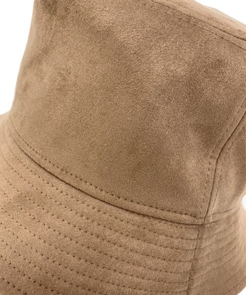 polcadot（ポルカドット）の「フェイクスエード バケットハット（ハット・レディース・ブラック/ベージュ/カーキ/ライトベージュ/キャメル・FREE）」の18枚目の写真