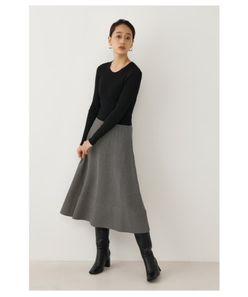 ダマスクパターンワンピース ワンピース Shel Tter Original シェルターオリジナル のファッション通販 Zozotown