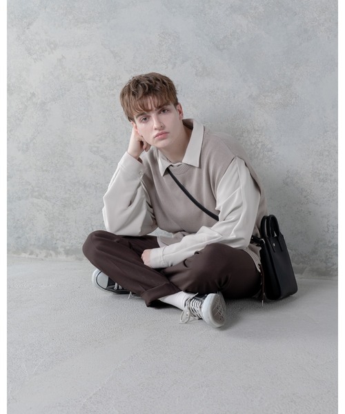 melt.(メルト)の「melt. - コンパクトレザーショルダーバッグ(ショルダーバッグ・メンズ・ホワイト/ブラック・FREE)」の22枚目の写真