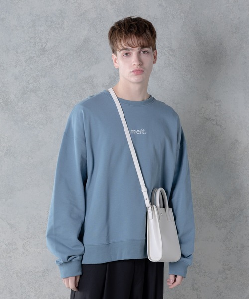 melt.(メルト)の「melt. - コンパクトレザーショルダーバッグ(ショルダーバッグ・メンズ・ホワイト/ブラック・FREE)」の10枚目の写真