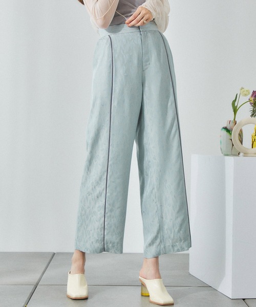 リーフジャガードリュクスパンツ スラックス Public Tokyo パブリックトウキョウ のファッション通販 Zozotown