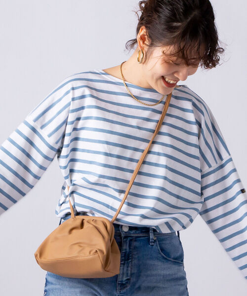 MOHI（モヒ）の「【MOHI/ モヒ】ラビオリショルダーバッグ（ショルダーバッグ・レディース・カーキ/オフホワイト/キャメル・FREE）」の9枚目の写真