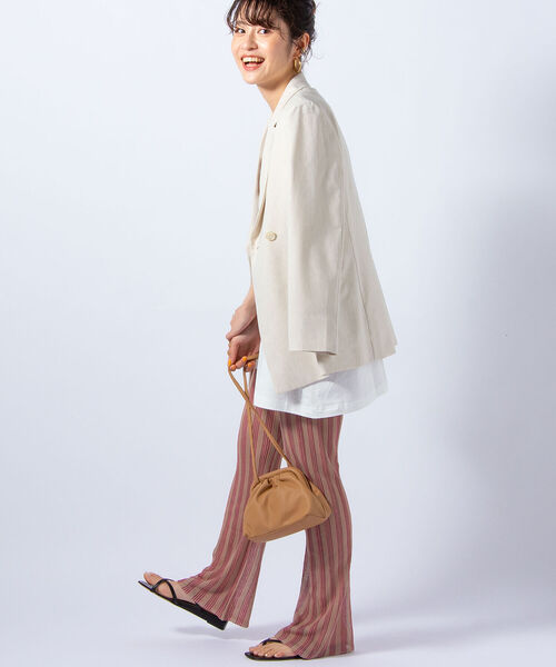 MOHI（モヒ）の「【MOHI/ モヒ】ラビオリショルダーバッグ（ショルダーバッグ・レディース・カーキ/オフホワイト/キャメル・FREE）」の14枚目の写真