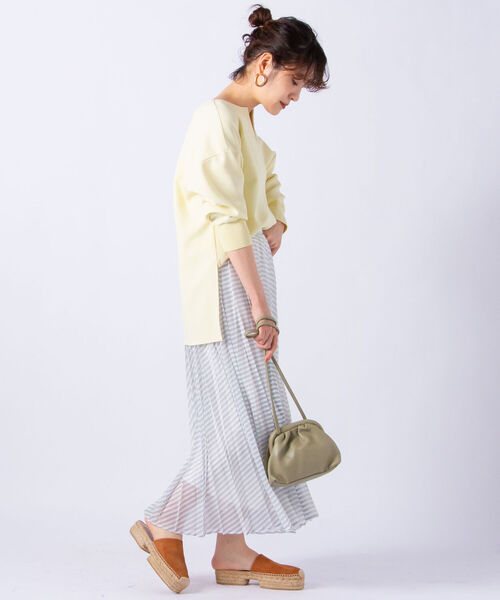 MOHI（モヒ）の「【MOHI/ モヒ】ラビオリショルダーバッグ（ショルダーバッグ・レディース・カーキ/オフホワイト/キャメル・FREE）」の17枚目の写真