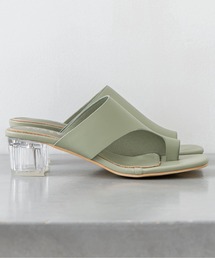 【WEB限定】クリアヒールトングサンダル