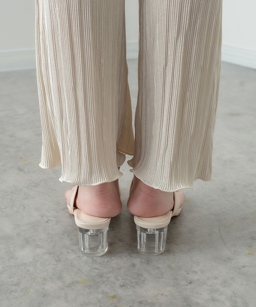 RASVOA（ラスボア）の「【WEB限定】クリアヒールトングサンダル（サンダル・レディース・ブラック/オフホワイト/ホワイト系その他3・M/L）」の9枚目の写真