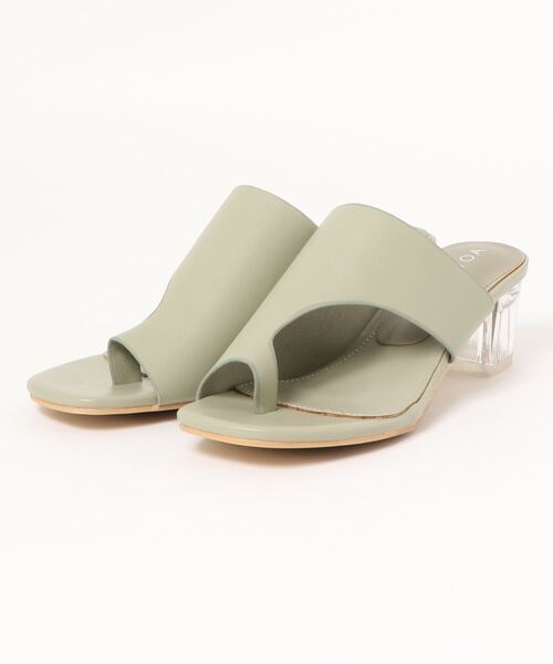 RASVOA（ラスボア）の「【WEB限定】クリアヒールトングサンダル（サンダル・レディース・ブラック/オフホワイト/ホワイト系その他3・M/L）」の7枚目の写真