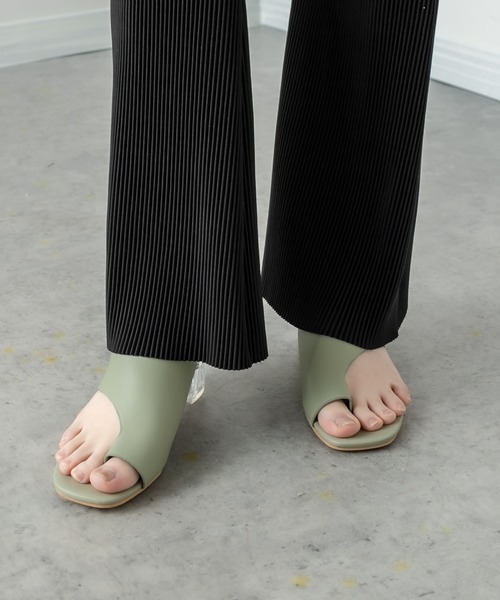 RASVOA（ラスボア）の「【WEB限定】クリアヒールトングサンダル（サンダル・レディース・ブラック/オフホワイト/ホワイト系その他3・M/L）」の17枚目の写真