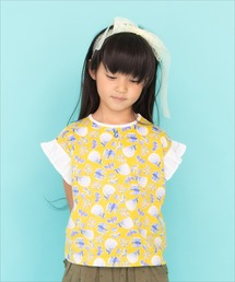 RAGMART（ラグマート）の「袖フリル アートプリントTシャツ（Tシャツ/カットソー・キッズ）」