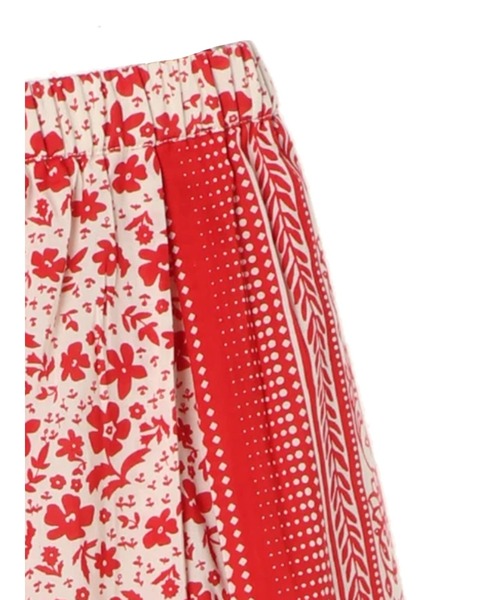 CRAFT STANDARD BOUTIQUE（クラフトスタンダードブティック）の「パネル柄小花スカート　＊◇（スカート・レディース・レッド/ブルー/アイボリー・FREE）」の10枚目の写真
