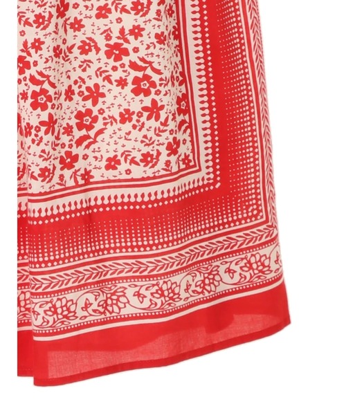 CRAFT STANDARD BOUTIQUE（クラフトスタンダードブティック）の「パネル柄小花スカート　＊◇（スカート・レディース・レッド/ブルー/アイボリー・FREE）」の11枚目の写真