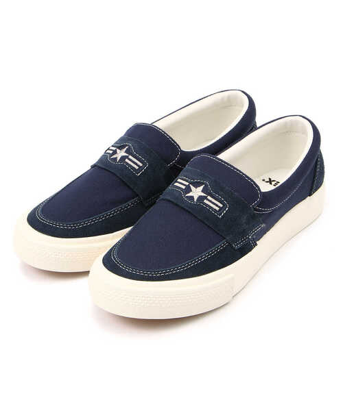 AVIREX(アヴィレックス)の「【スニーカー】リーパー/AV3800/REAPER/AVIREX/アヴィレックス(スリッポン・メンズ・ブラック/ネイビー/カモフラージュ・28/29/24/25/26/23/27)」の4枚目の写真