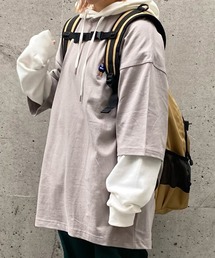 ∴WEGO/別注ベンデイビス刺繍ビッグTシャツ